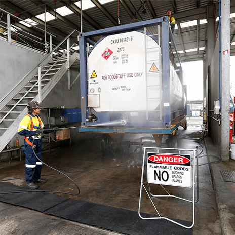 ISO Tank Container Cleaning – Jammy Logistics Pvt. Ltd